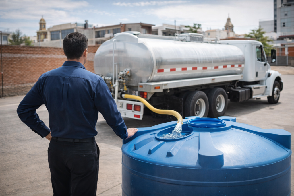 Renta de pipa de agua en Aguascalientes
