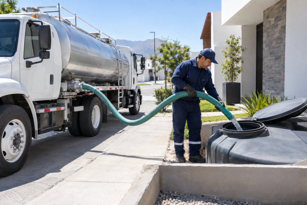 Costo de pipa de agua en Aguascalientes